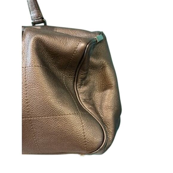 CHANEL CHOCOLATE BAR BOSTON BAG PEWTER*Hologram*COA CARD & ENTRUPY*DUST BAG - Picture 4 of 16